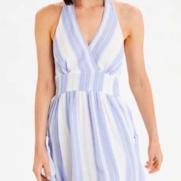 American Eagle Halter Dress Maxi Dress American Eagle Outfitters Dresses  AMERICAN EAGLE